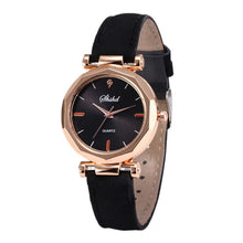 Load image into Gallery viewer, Fashion Women Leather Casual Watch Luxury Analog Quartz Crystal Wristwatch