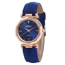 Load image into Gallery viewer, Fashion Women Leather Casual Watch Luxury Analog Quartz Crystal Wristwatch