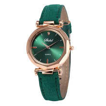 Load image into Gallery viewer, Fashion Women Leather Casual Watch Luxury Analog Quartz Crystal Wristwatch