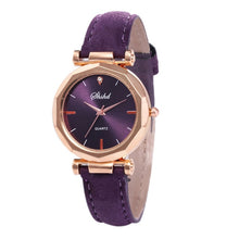 Load image into Gallery viewer, Fashion Women Leather Casual Watch Luxury Analog Quartz Crystal Wristwatch