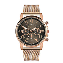 Load image into Gallery viewer, Luxury Quartz Sport Military Stainless Steel Dial Leather Band Wrist Watch