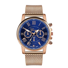 Load image into Gallery viewer, Luxury Quartz Sport Military Stainless Steel Dial Leather Band Wrist Watch