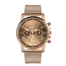 Load image into Gallery viewer, Luxury Quartz Sport Military Stainless Steel Dial Leather Band Wrist Watch