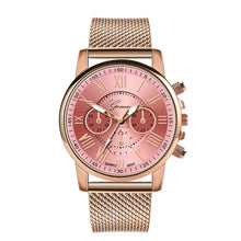 Load image into Gallery viewer, Luxury Quartz Sport Military Stainless Steel Dial Leather Band Wrist Watch