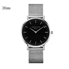 Load image into Gallery viewer, New Arrival Rosefield Watches Women Fashion Luxurious Ladies Leather Imitation Pattern Quartz Analog Wrist Watches rosefield