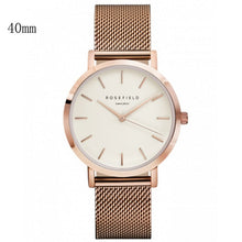 Load image into Gallery viewer, New Arrival Rosefield Watches Women Fashion Luxurious Ladies Leather Imitation Pattern Quartz Analog Wrist Watches rosefield